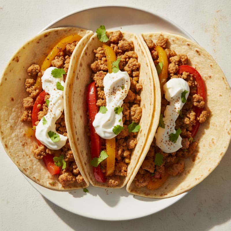 Soft Taco Flour Tortilla Wraps