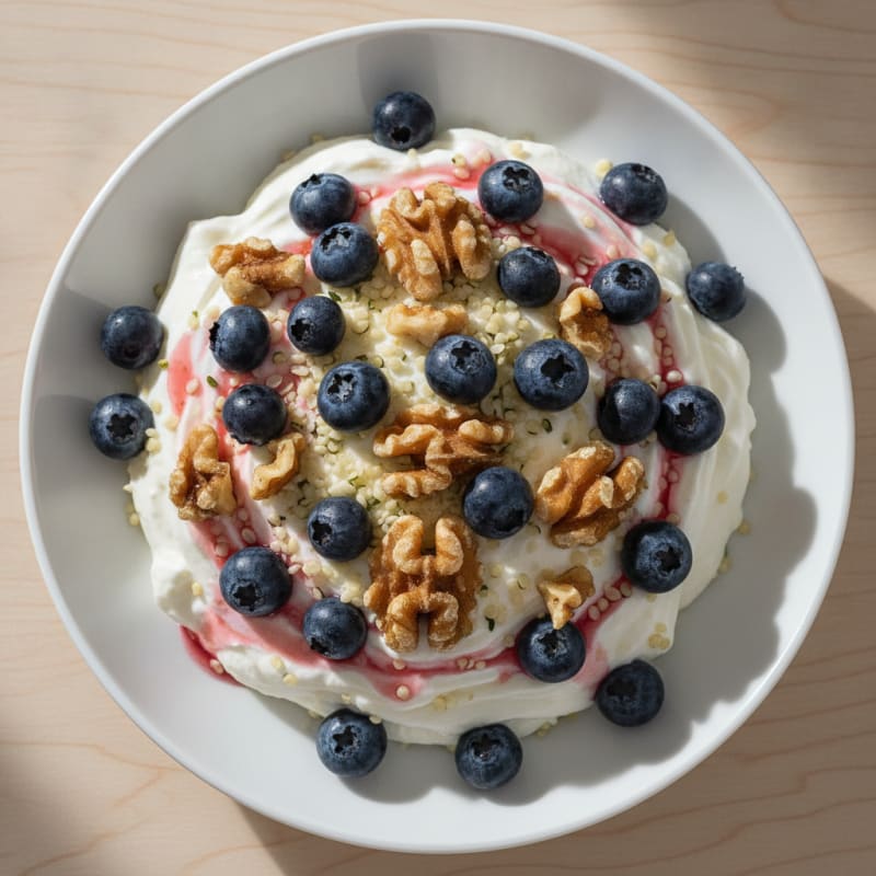 Creamy Greek Yogurt Protein Parfait with Berries