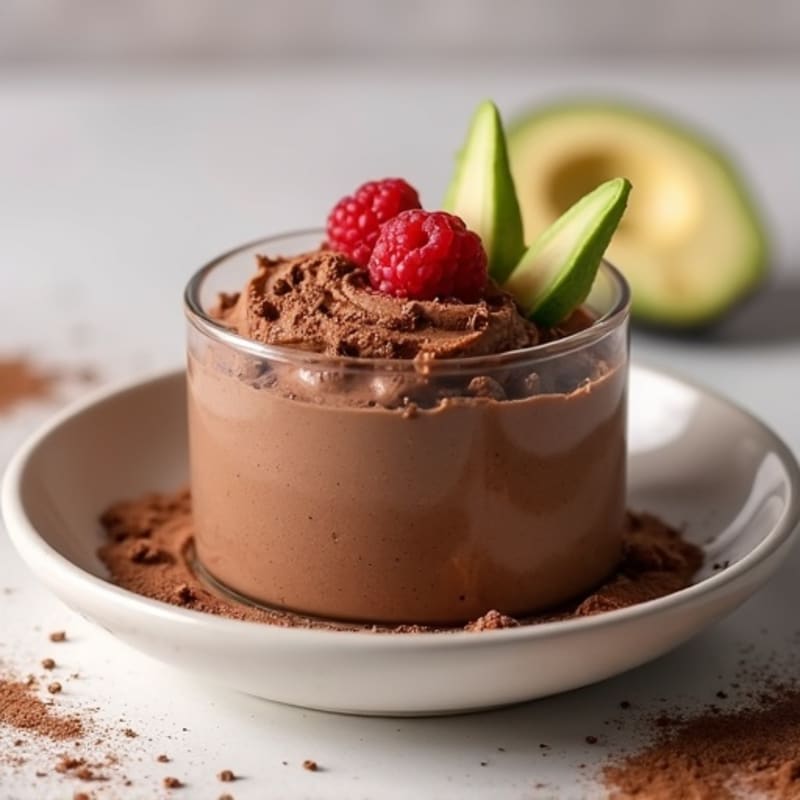 Silky Chocolate Protein Pudding with Greek Yogurt