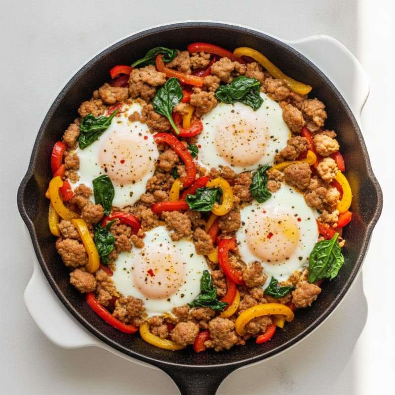 Sausage and Egg Breakfast Skillet