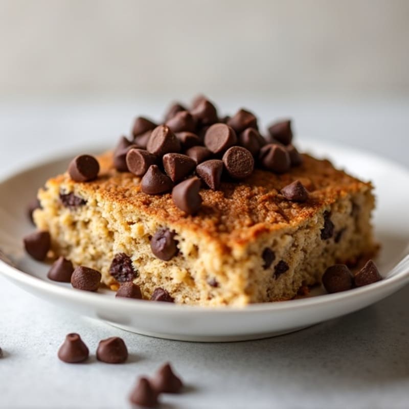Protein-Packed Chocolate Chip Baked Oatmeal