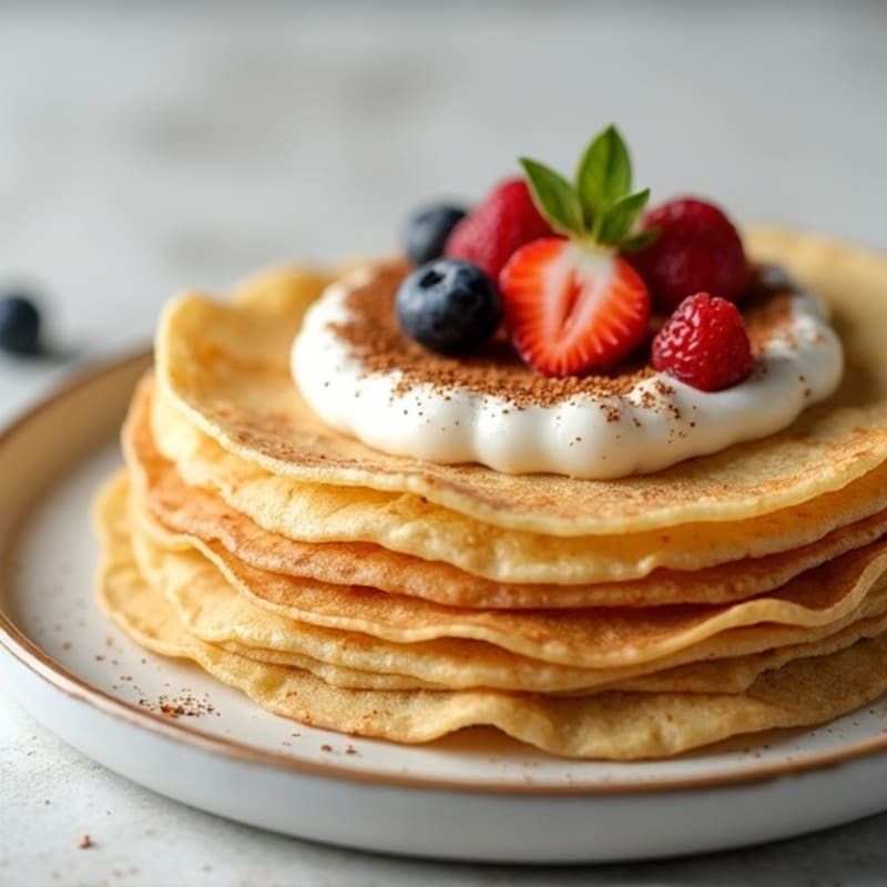 Protein-Packed Almond Flour Crepes