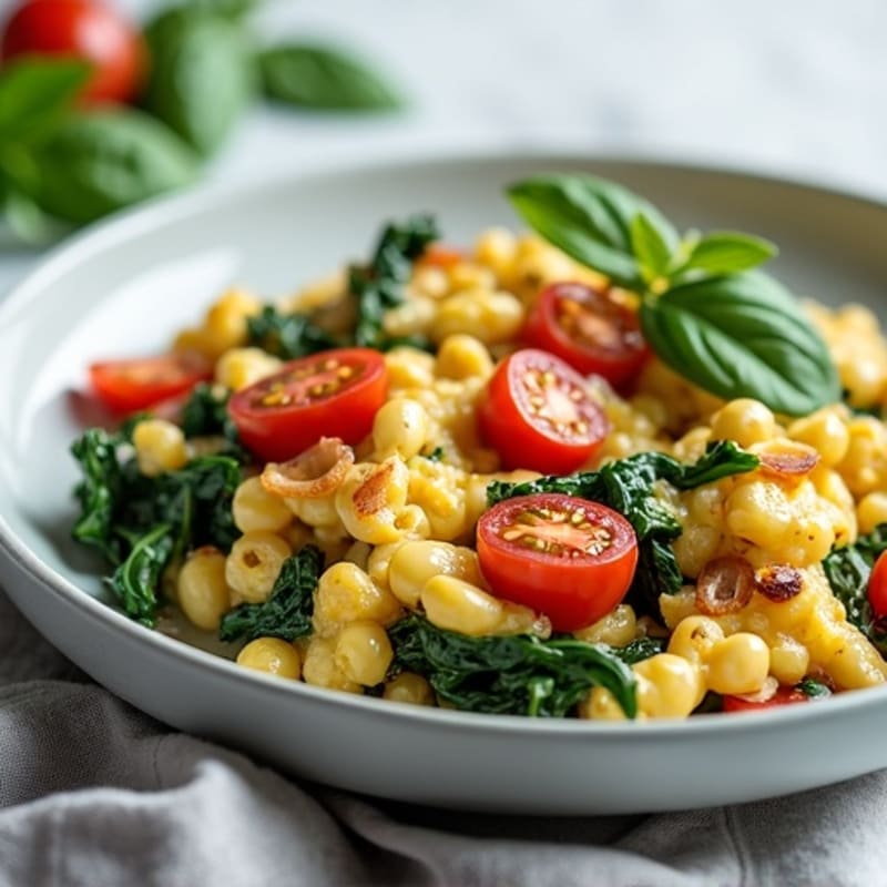 Protein-Packed Spinach and Egg White Scramble