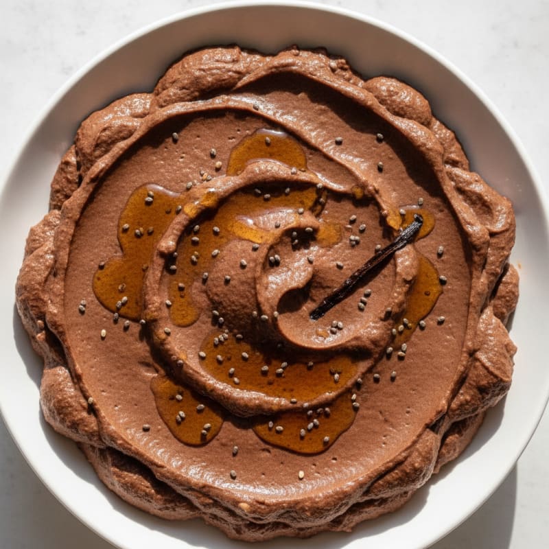 Silky Cottage Cheese Chocolate Protein Pudding
