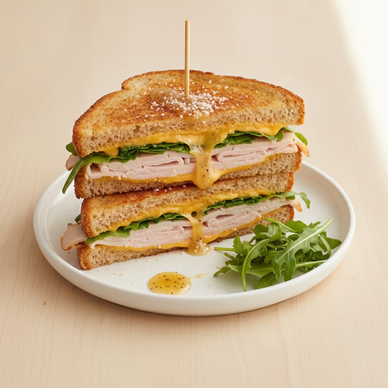 Ultimate Triple-Decker Grilled Cheese