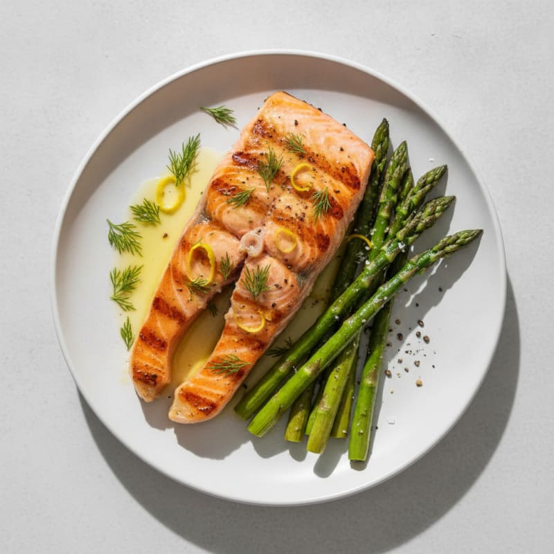 Lemon Herb Grilled Salmon