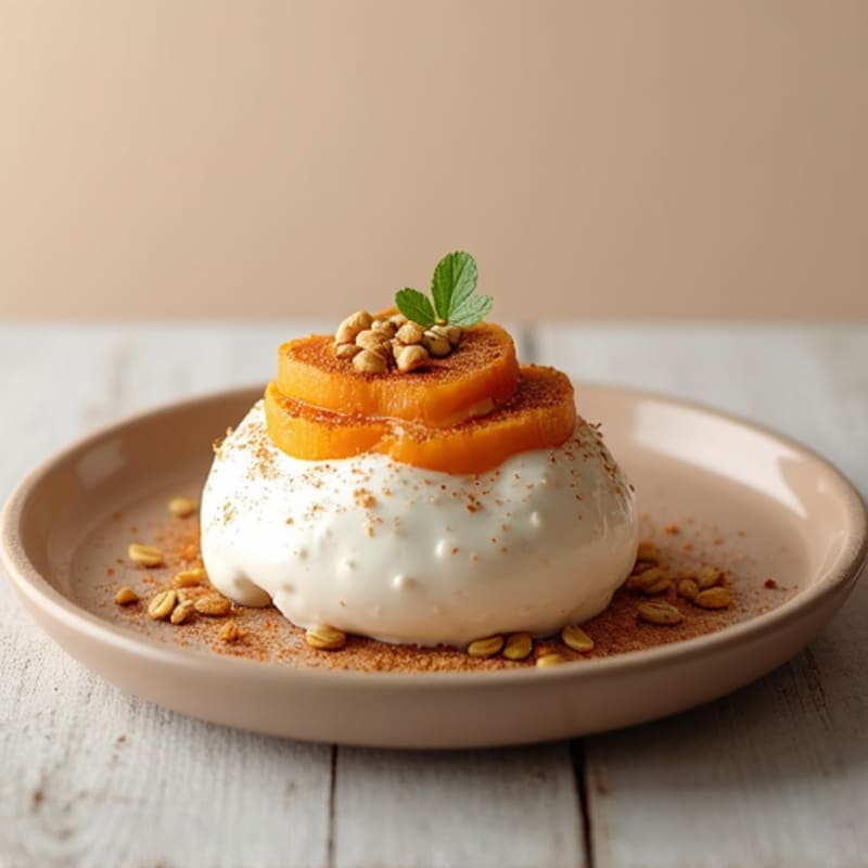 Greek Yogurt with Pumpkin Seeds and Cinnamon