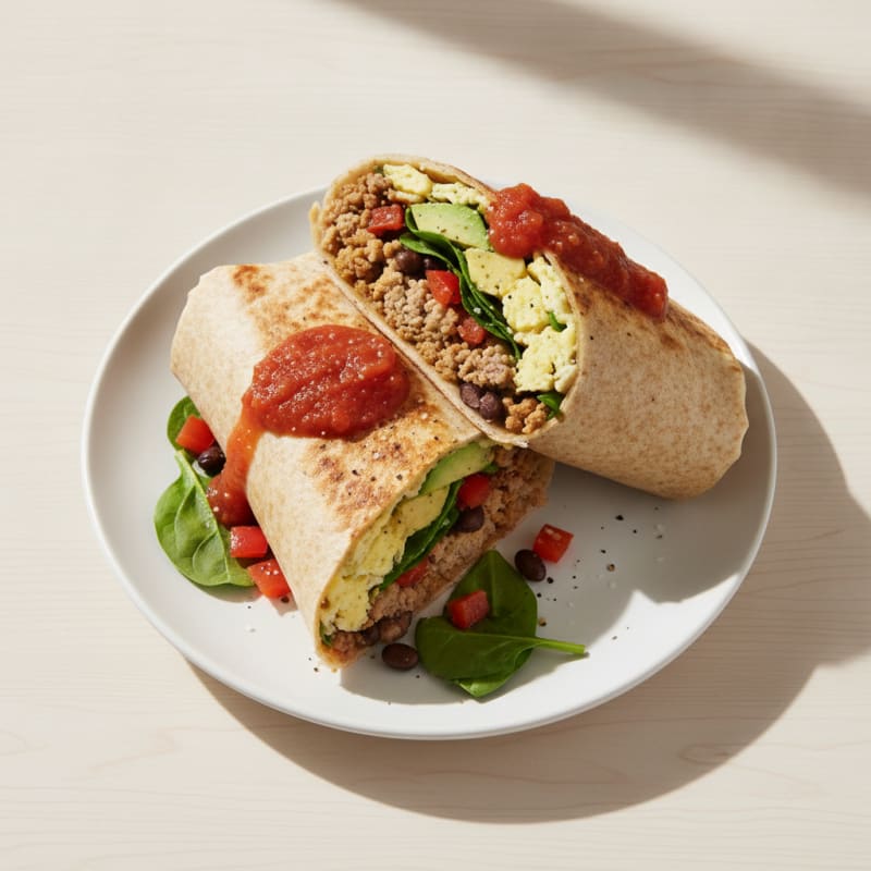 Ultimate High-Protein Breakfast Burrito