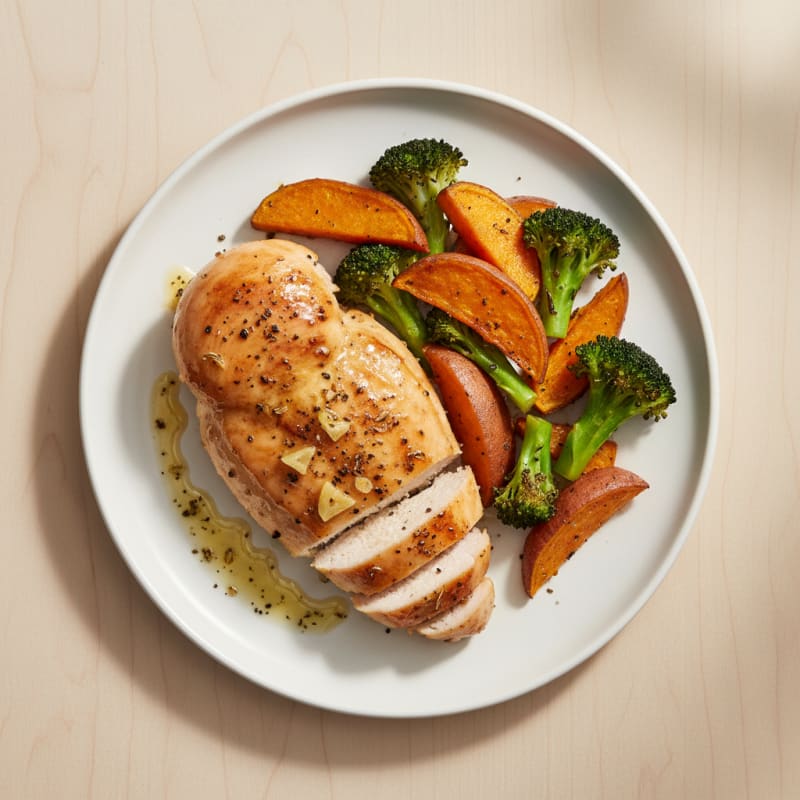 Garlic Herb Roasted Chicken Breast