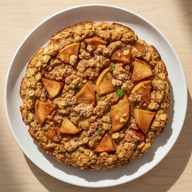 Baked Apple Cinnamon Oatmeal