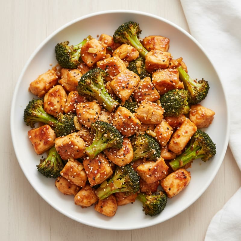 Teriyaki Chicken and Broccoli Stir-Fry