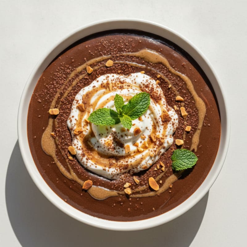 Silky Chocolate Protein Pudding