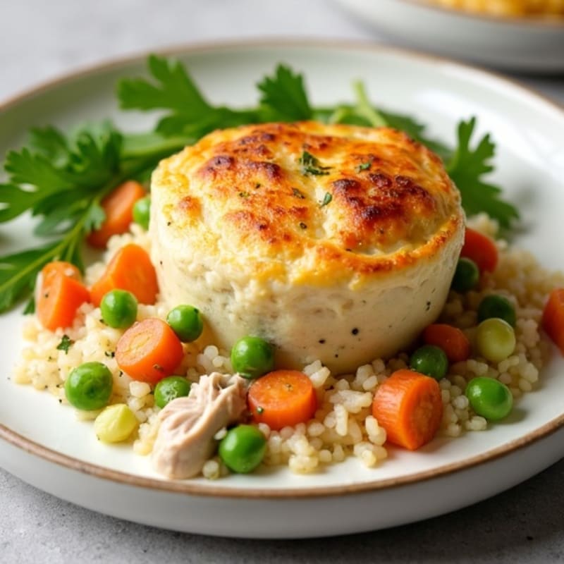 Creamy Herb-Roasted Turkey Pot Pie