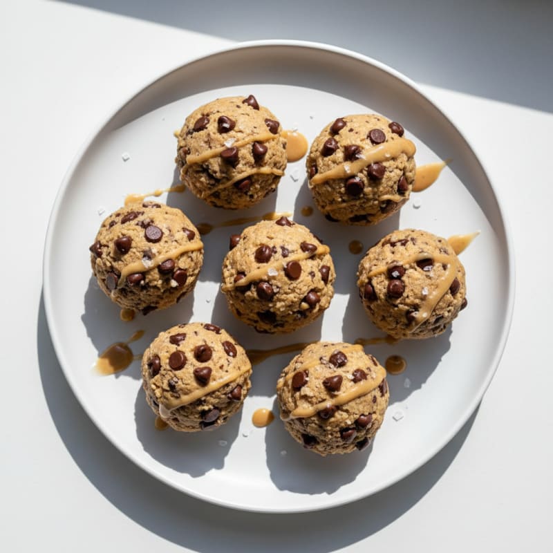 No-Bake Chocolate Chip Protein Bites