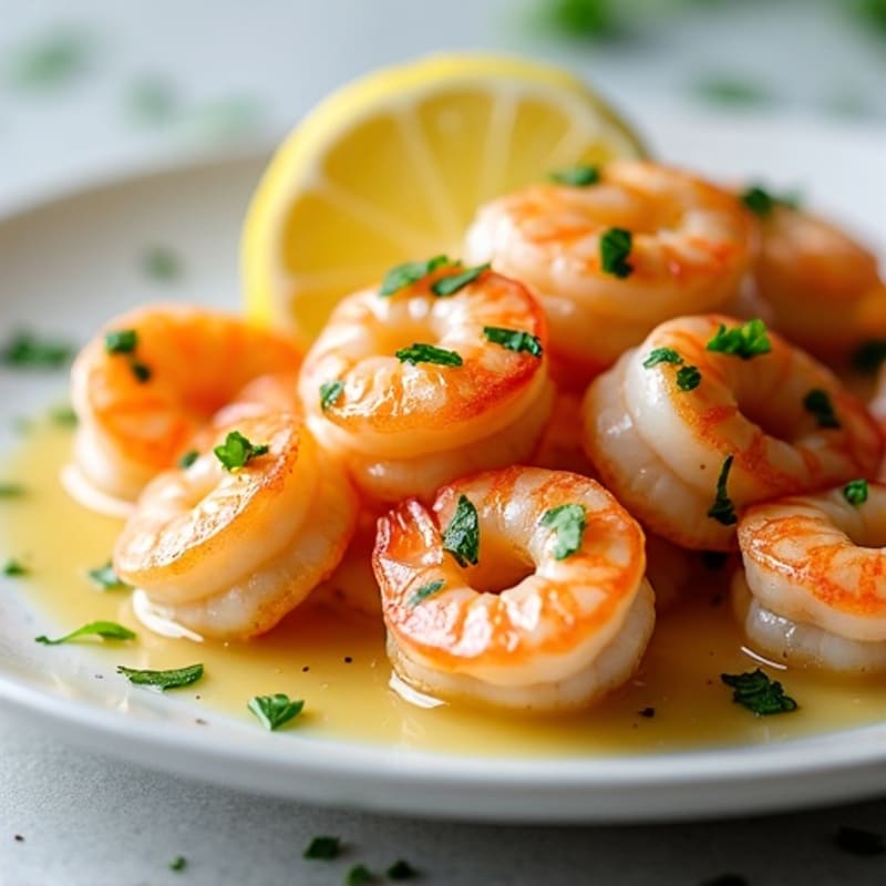 Garlic Butter Shrimp with Lemon and Fresh Herbs