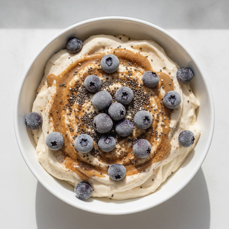 Creamy Vanilla Berry Protein Power Bowl