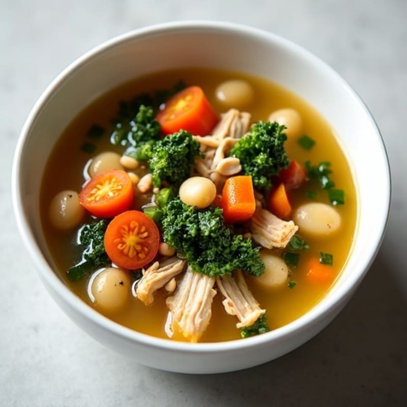 Hearty Kale and White Bean Soup