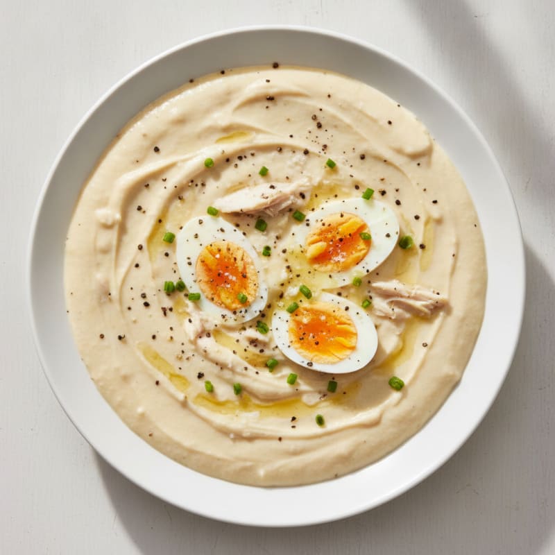 High-Protein Eggs and Chicken Shake
