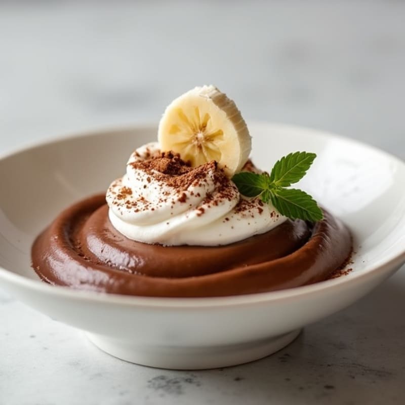 Silky Chocolate Protein Pudding