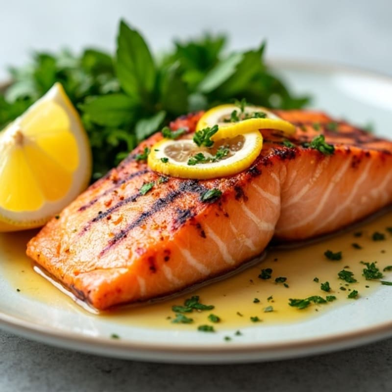 Lemon Herb Grilled Salmon