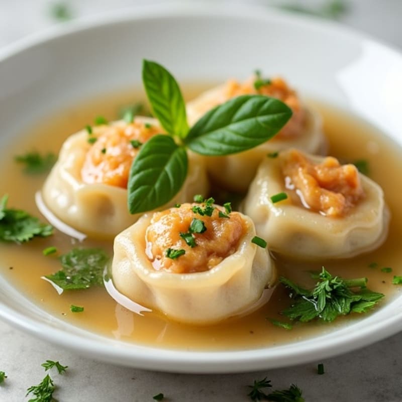 Lightened-Up Chicken and Herb Dumplings