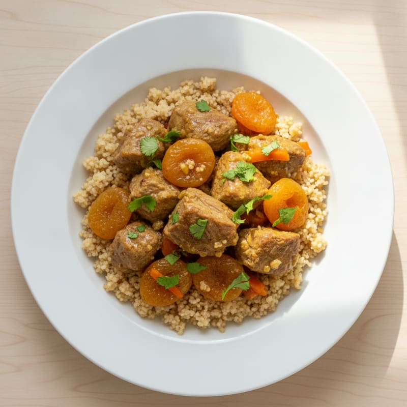 Moroccan Lamb Tagine with Couscous