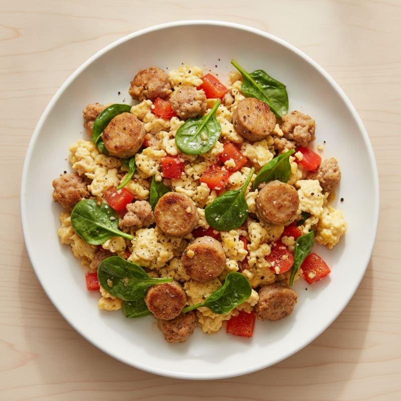 Sausage and Egg Scramble