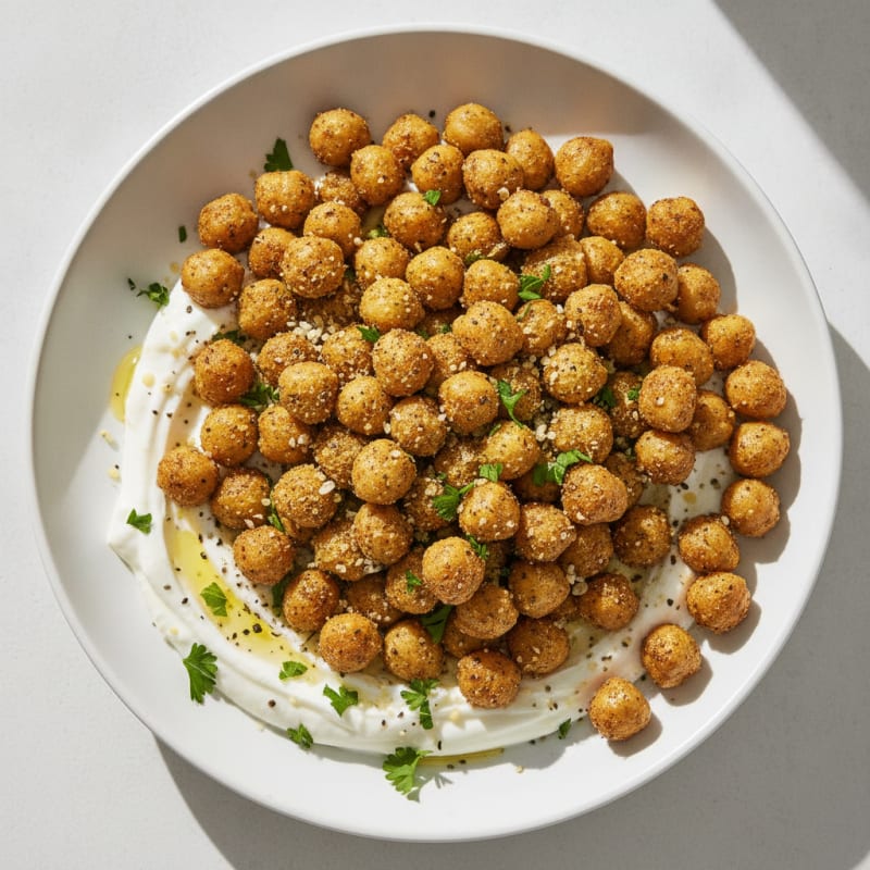 Savory Herb Roasted Chickpea Bowl