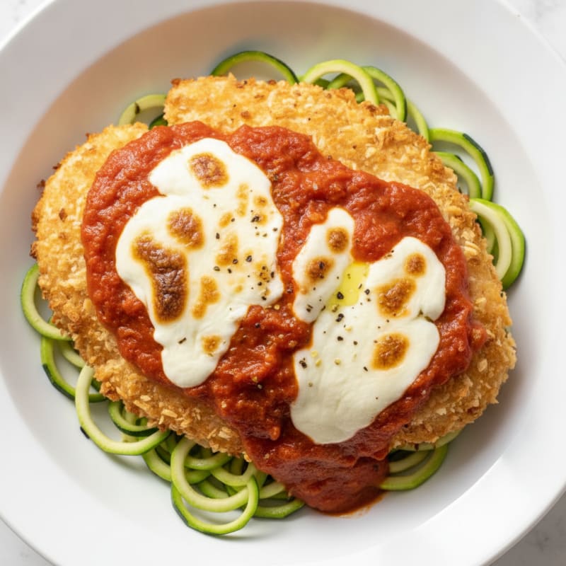 Baked Chicken Parmesan with Marinara