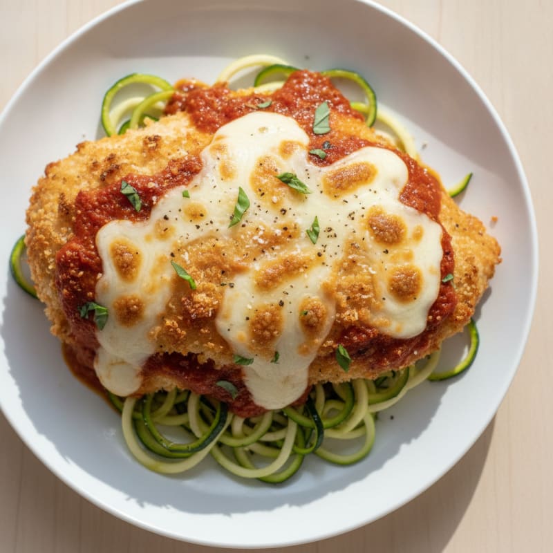 Baked Chicken Parmesan with Marinara