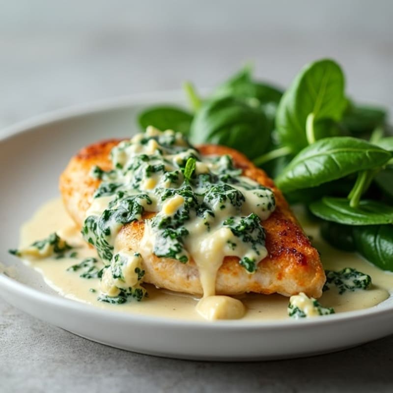 Creamy Spinach Artichoke Chicken
