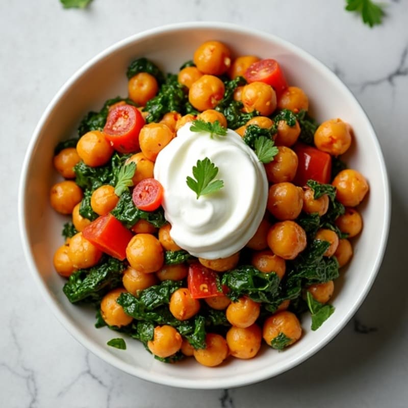 Wholesome Spiced Chickpea Masala