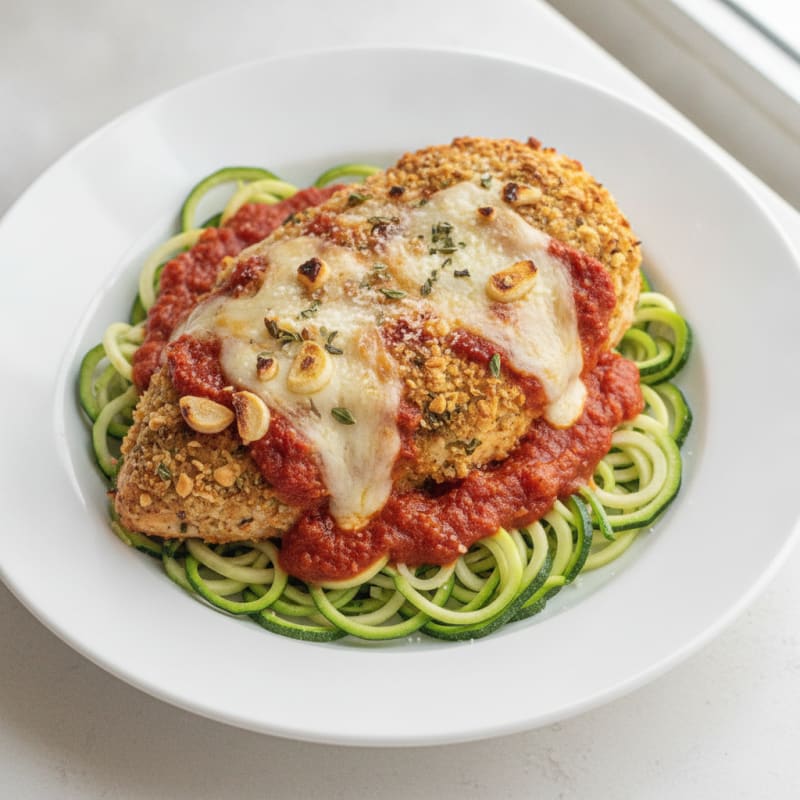 Baked Chicken Parmesan with Marinara