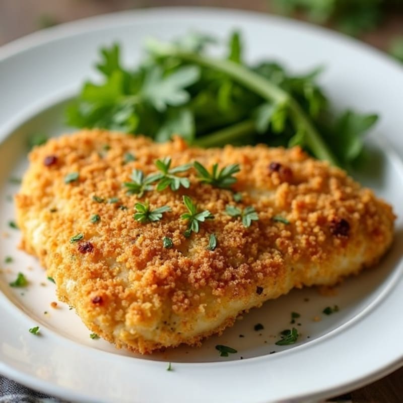 Crispy Baked Buttermilk Chicken with Herbs