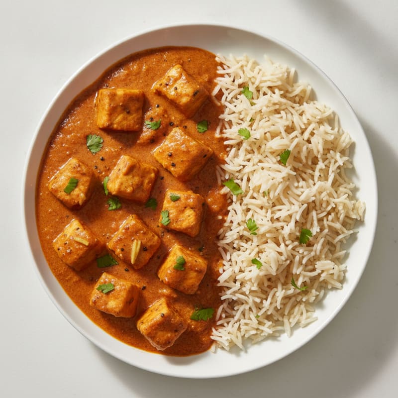 Chicken Tikka Masala with Basmati Rice