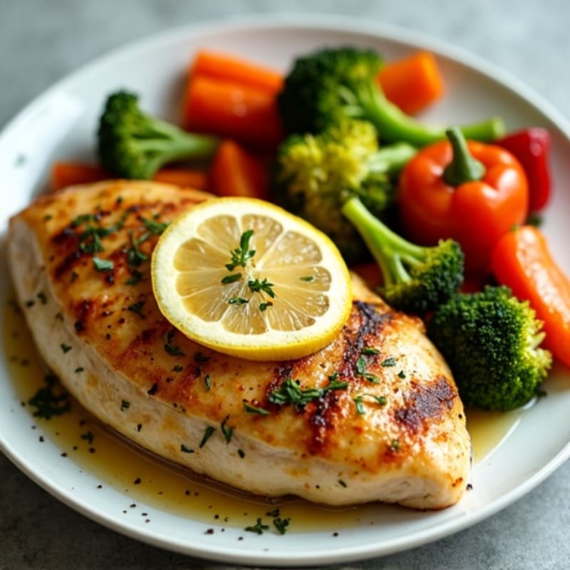Sheet Pan Lemon Herb Chicken and Roasted Vegetables