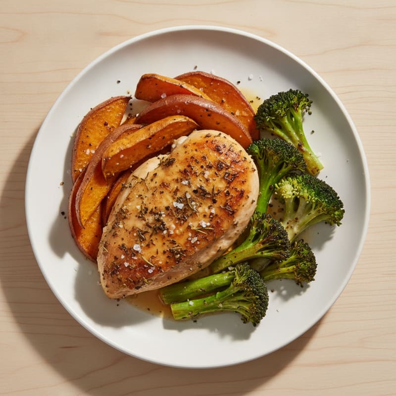Garlic Herb Roasted Chicken Breast