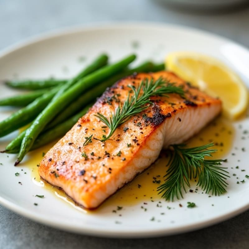 Lemon Herb Grilled Salmon