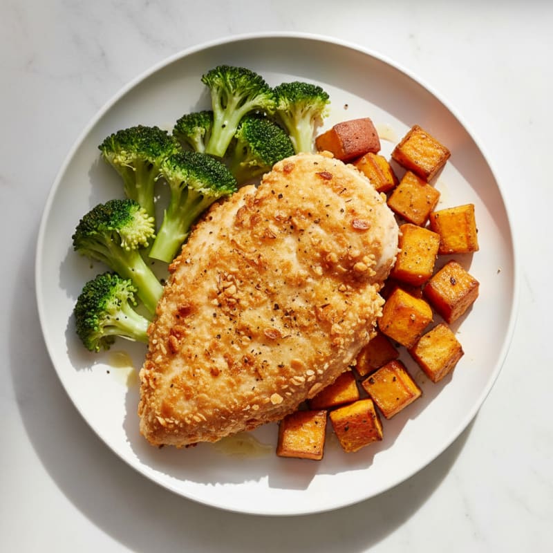 Crispy Buttermilk Fried Chicken Dinner