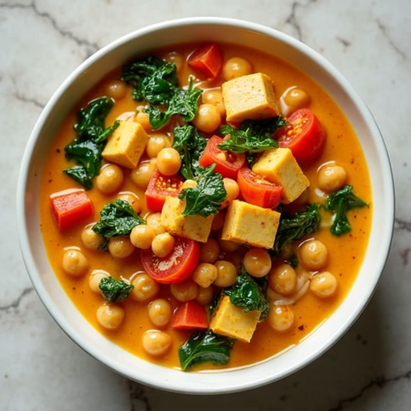 Creamy Coconut Curry Chickpea Stew