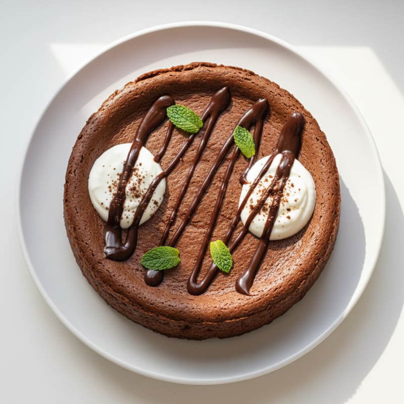 Creamy Chocolate Protein Cheesecake with Greek Yogurt