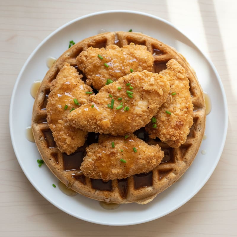 Golden Chicken & Waffles