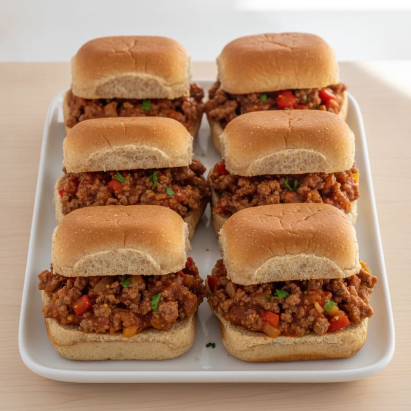 Classic Sloppy Joe Sliders