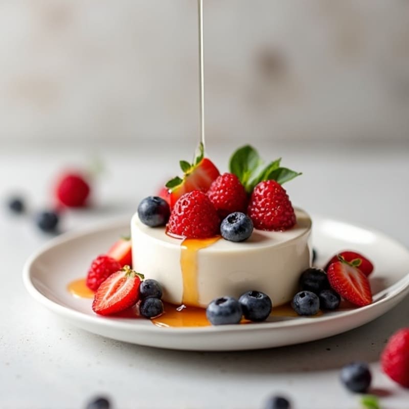 Creamy Greek Yogurt Protein Parfait with Mixed Berries