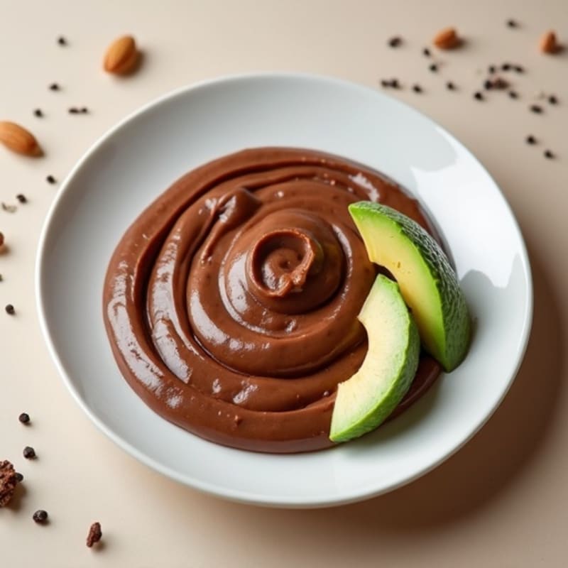 Silky Chocolate Protein Pudding with Almond Butter