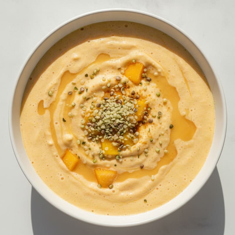 Mango Protein Ice Cream Shake