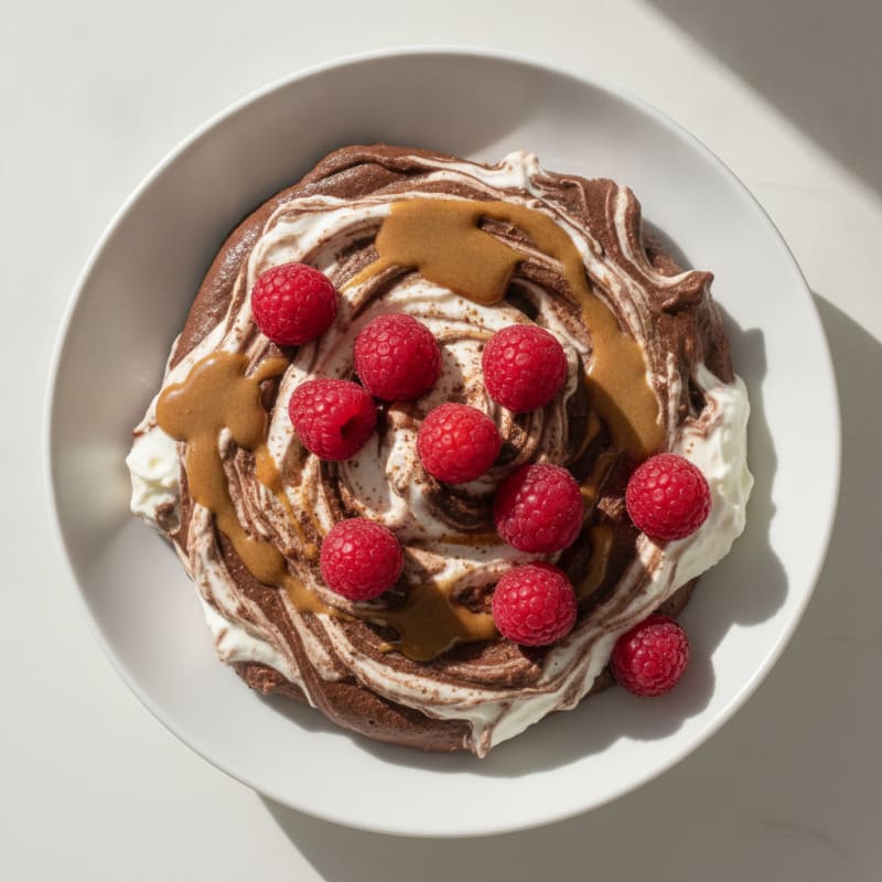 Greek Yogurt and Chocolate Protein Mousse