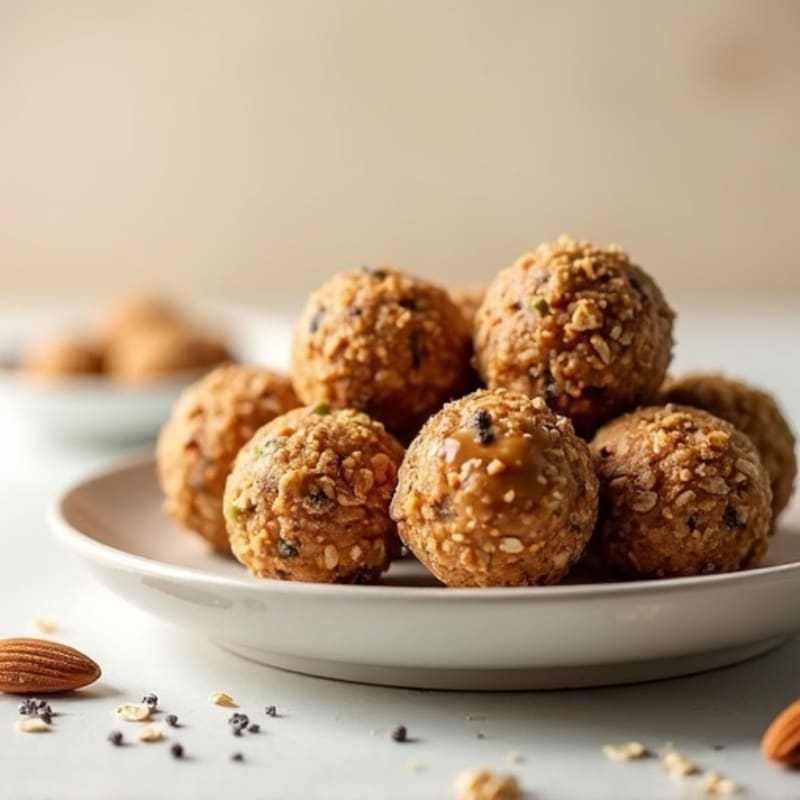 No-Bake Almond Butter Protein Bites