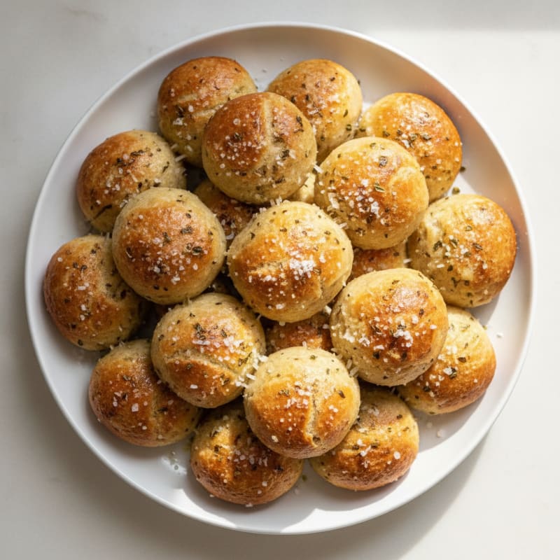 Garlic Parmesan Pretzel Bites