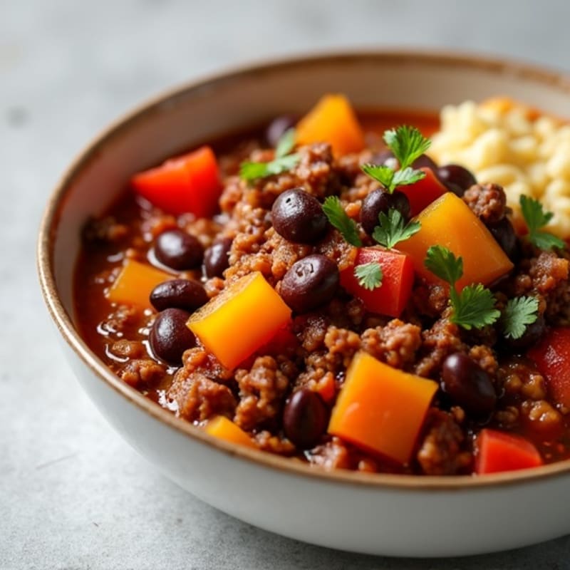 Hearty Lean Beef and Bean Chili